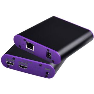 Shoppo Marte CAT871 HDMI Extender (Receiver & Sender) over CAT5e/CAT6 Cable with IR, Transmission Distance: 120m(US Plug)