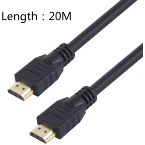 Shoppo Marte Z-20M 4Kx2K 26AWG 19+1 Tin Copper Computer and TV HDMI 2.0 HD Cable, Cable Length: 20m