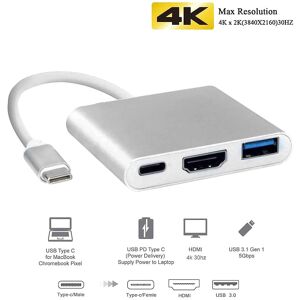 Generic Thunderbolt 3 / Macbook USB-C Adapter - HDMI & USB 3.0