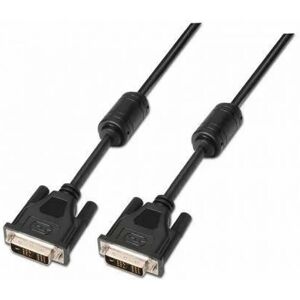 DVI Cable Aisens A117-0086 Black 1,8 m