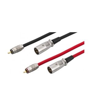 Phono-XLR kabel 1.5m MCA-158 tilslutningskabler forbindelse kabler audio lyd