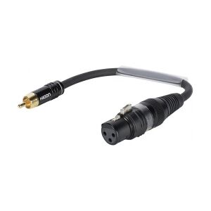 SOMMER CABLE Adaptercable XLR(F)/RCA(M) 0.15m bk TILBUD NU