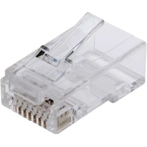 North Rj45 Stik Til Cat6 Kabel, 10 Stk.