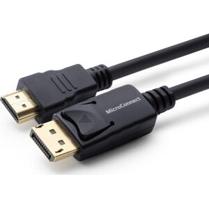 MicroConnect Displayport 1.2 – Hdmi Kabel, 5m
