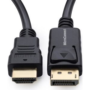 MicroConnect Displayport 1.2 – Hdmi Kabel, 10m