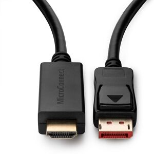 MicroConnect 4k Displayport 1.4 – Hdmi Kabel, 3m