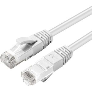 MicroConnect Cat6 U/utp Netværk Kabel, 1m, Hvid