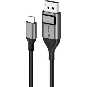 ALOGIC Ultra 4K USB-C Til DisplayPort Kabel - Space Grey - 1m