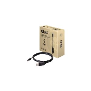 Club-3d Club 3D - DisplayPort kabel - DisplayPort (han) til Mini DisplayPort (han) - 2 m - haspet