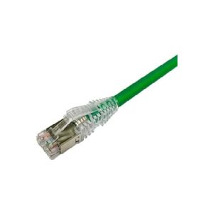 amp netconnect NETCONNECT Patchkabel kat 6A S/FTP PiMF, længde: 2,0 m farve: grøn med LSZH kappe