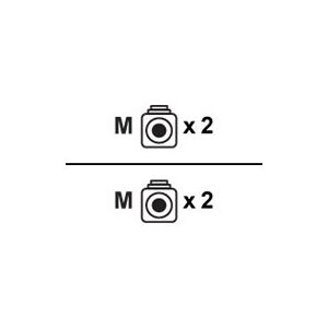 DIGITUS - Netværkskabel - LC multimodus (han) til LC multimodus (han) - 2 m. - fiberoptik - 3 mm - 50 / 125 my - OM3 - booted, halogenfri - akvamarin