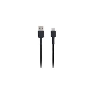 Xiaomi Mi Braided - USB-kabel - USB (han) til 24 pin USB-C (han) - USB 2.0 - 3 A - 1 m - sort