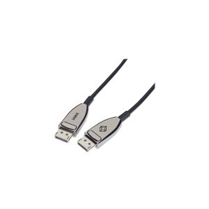 Black Box Active Optical Cable - DisplayPort kabel - DisplayPort (han) til DisplayPort (han) - DisplayPort 1.4 - 50 m - Active Optical Cable (AOC), D
