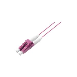 DIGITUS Professional - Patchkabel - LC multimode (han) til LC multimode (han) - 2 m. - fiberoptisk - duplex - 50 / 125 my - OM4 - halogenfri - violet