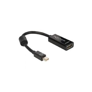 Delock - Videoadapter - Mini DisplayPort han til HDMI hun - 18 cm