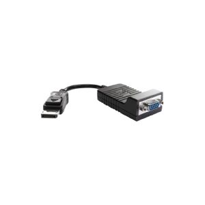 HP DisplayPort to VGA Adapter - Video transformer - DisplayPort - VGA - for Elite t655  EliteBook 8470  Pro 260 G9, t550  Workstation Z4 G5, Z6 G5  ZBook 17 G4