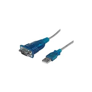 StarTech.com 1 Port USB to Serial RS232 Adapter - Prolific PL-2303 - USB to DB9 Serial Adapter Cable - RS232 Serial Converter (ICUSB232V2) - Seriel adapter - USB 2.0 - RS-232