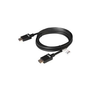 Club-3d Club 3D - Ultra High Speed - HDMI-kabel - HDMI han til HDMI han - 3 m - sort - 4K120 Hz support, 8K60 Hz support