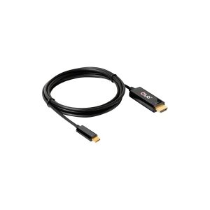 Club-3d Club 3D - Adapterkabel - HDMI han til 24 pin USB-C han - 1.8 m - aktiv, 4K60Hz (4096 x 2160) support