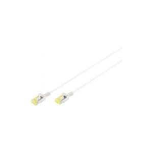 DIGITUS Slim - Patchkabel - RJ-45 (han) til RJ-45 (han) - 7 m - 3.65 mm - UTP - CAT 6a - halogenfri, formet, knastfri - grå