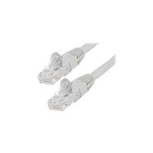 StarTech.com 10m LSZH CAT6 Ethernet Cable, 10 Gigabit Snagless RJ45 100W PoE Network Patch Cord with Strain Relief, CAT 6 10GbE UTP, Grey, Individually Tested/ETL, Low Smoke Zero Halogen - Category 6 - 24AWG - Patchkabel - RJ-45 (han) til RJ-45 (han) - 10