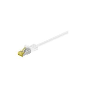 MicroConnect - Netværkskabel - RJ-45 (han) til RJ-45 (han) - 5 m - SFTP, PiMF - CAT 7 - knastfri - hvid