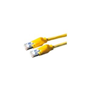 Dätwyler Cables S/FTP Patch cable Cat6, Yellow, 0.5m, 0,5 m