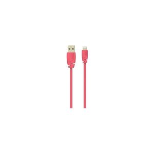 Sinox PRO Lightning kabel m/original Apple™ chip. 1m. Pink