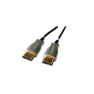 Sinox beslag Sinox - High Speed - HDMI-kabel med Ethernet - HDMI han til HDMI han - 90 m - fiberoptik - 4K support