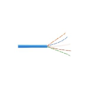 DIGITUS Professional Installation Cable - Bulkkabel - 305 m - UTP - CAT 6a - IEEE 802.5/IEEE 802.3 - halogenfri, stigtap - lyseblå, RAL 5012