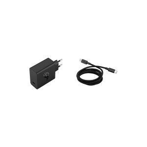 Asus ROG 65W Adapter & 1,2m USB-C Mobiltelefon oplader  Med hurtig opladning USB-C® Sort