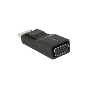 Delock - Video transformer - Chrontel CH7517 - DisplayPort - VGA - sort - detailsalg