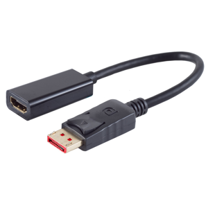 Displayport 1.4 Til Hdmi Adapter Kabel - 4k/60hz - Sort