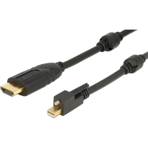 Delock Mini Displayport Til Hdmi Kabel - Aktiv - 4k - 2 M