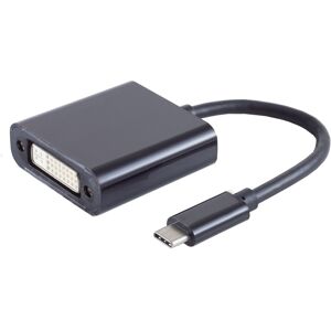 Usb-C Til Dvi Adapter - 4k/30hz - Sort