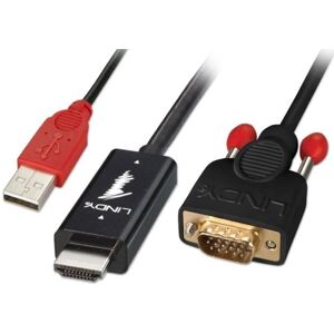 Lindy Hdmi Til Vga Kabel - 3 M