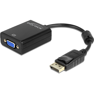 Delock Displayport 1.2 Til Vga Adapter Kabel - Sort