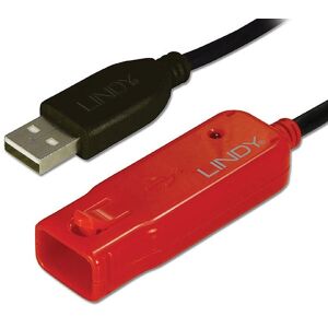 Lindy Usb 2.0 Booster Forlænger - Guldbelagt - 8 M