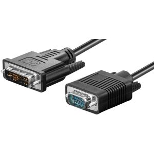 Dvi-A Til Vga Kabel - 2 M