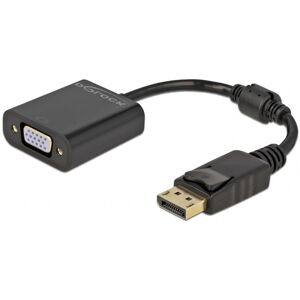 Delock Displayport 1.2 Til Vga Adapter Kabel - Sort