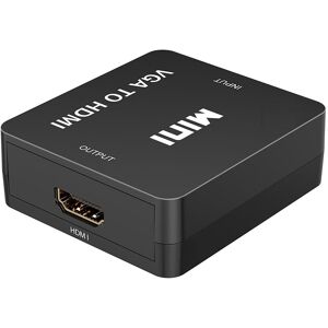 Vga Til Hdmi Converter - Sort