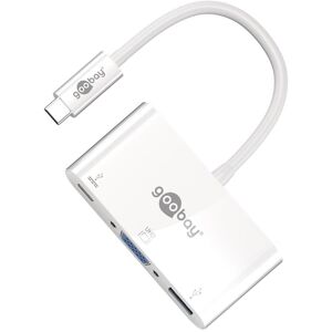 Usb-C Til Multiport Vga Adapter - Hvid