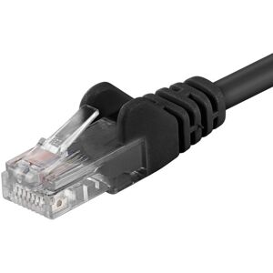 Cat 5e U/utp Netværkskabel - Sort - 15 M