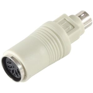 Ps/2 Adapter - Ps/2 Han Til 5 Pin Hun Din Stik