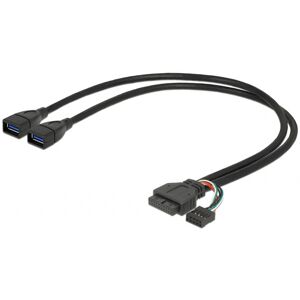 DeLOCK Usb 2.0/3.0 Pin Header Hun Til 2 X Usb-A 3.0 Hun