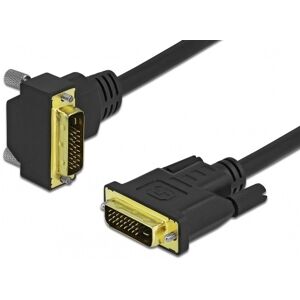 Delock Dvi-D Dual Link Kabel - Vinklet - 5 M