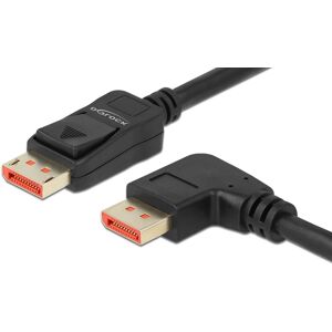 Delock Displayport 1.4 Kabel - 8k/60hz - 90° Højre Vinklet - 3 M