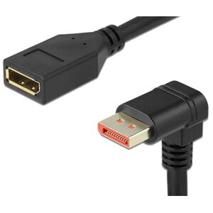 Delock Displayport 1.4 Forlængerkabel - 90° Nedad - 8k - 1 M