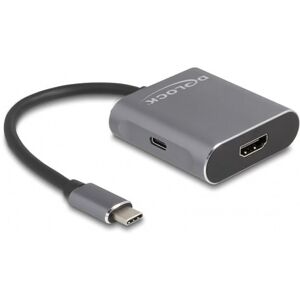 Delock Usb-C Splitter Til 2x Hdmi - Usb-C Pd 100w