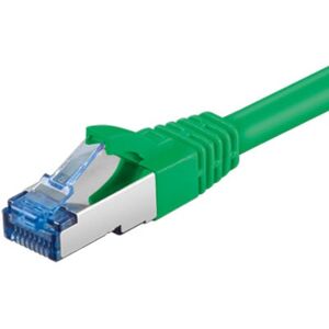 Cat 6a S/ftp Lszh Netværkskabel - Grøn - 7.5 M